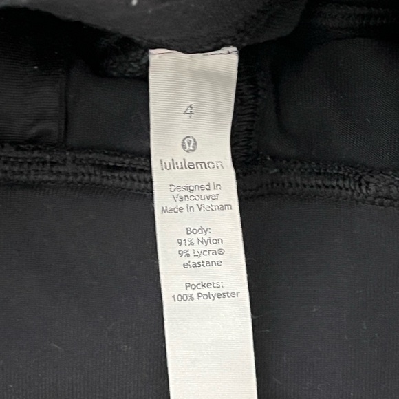 Lululemon Black Jogger Pants - Picture 3 of 4